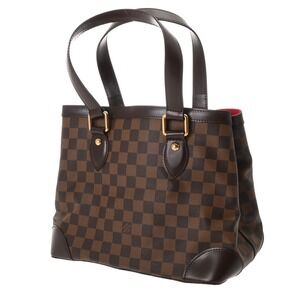 Louis Vuitton Handbag Canvas Brown Hampstead Damier
